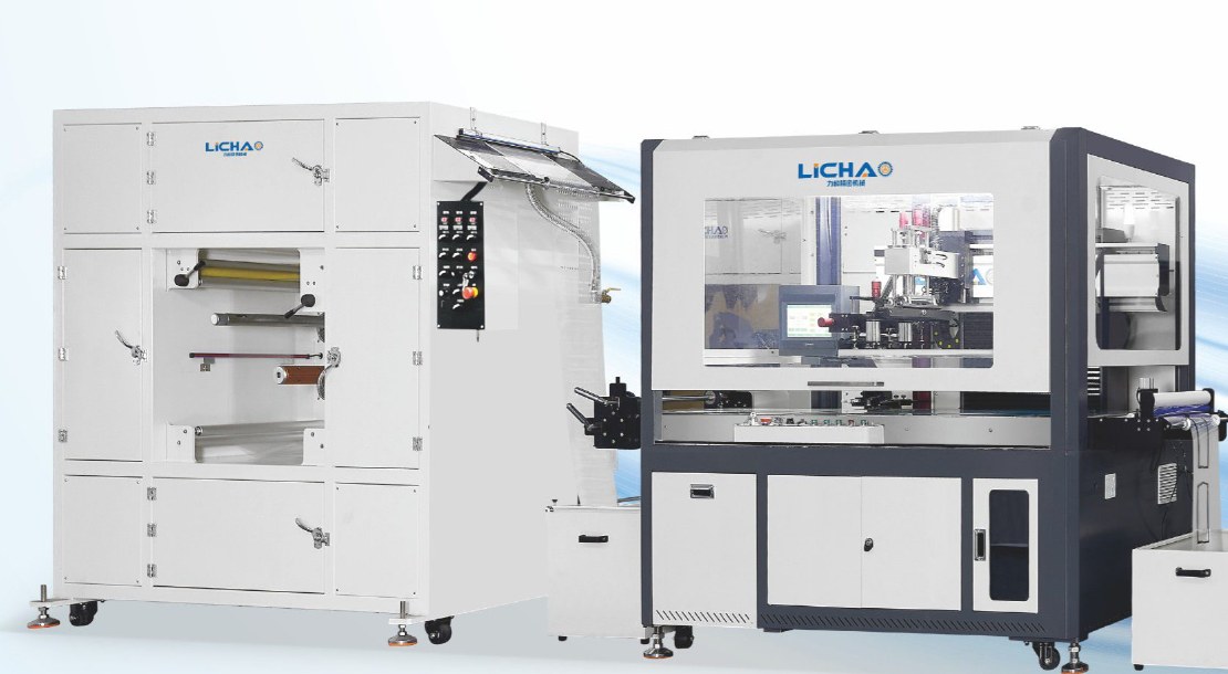 LICHAO reel to reel screen printing machine